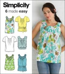2892 EZ TOPS NECKLINE VARIATIONS SLVS OR NOT PATTERN 14-18